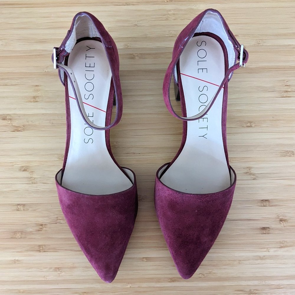 Sole Society Katarina Ankle Strap Pump